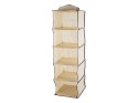 ORGANIZER DO SZAFY WISZĄCA PÓŁKA Z 5 PÓŁKAMI 100cm
