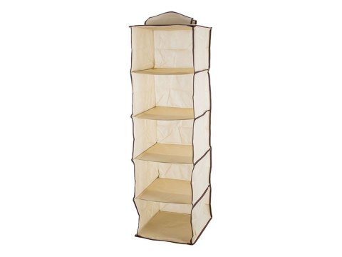 ORGANIZER DO SZAFY WISZĄCA PÓŁKA Z 5 PÓŁKAMI 100cm