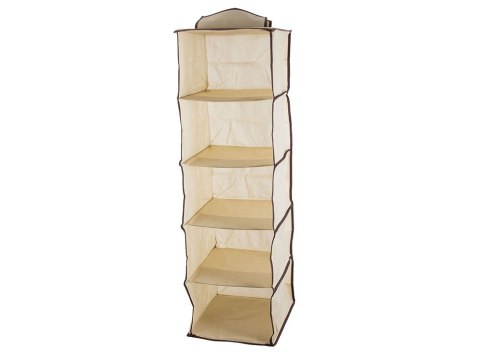 ORGANIZER DO SZAFY WISZĄCA PÓŁKA Z 5 PÓŁKAMI 100cm