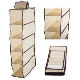 ORGANIZER DO SZAFY WISZĄCA PÓŁKA Z 5 PÓŁKAMI 70cm