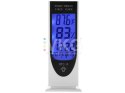 TERMOMETR CYFROWY LCD LED STACJA POGODY DATA ALARM