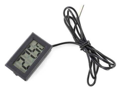 Termometr elektroniczny LCD z sondą cyfrowy pieca