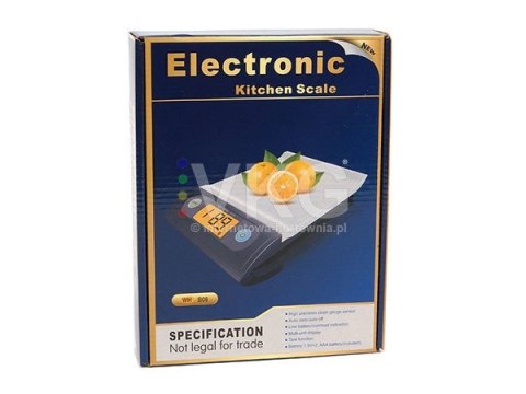 WAGA KUCHENNA LCD ELEKTRONICZNA Z LED do 7 kg /1g