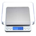 Waga jubilerska kuchenna 2000g 2kg elektroniczna