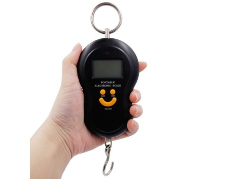 Waga wędkarska hakowa z podświetleniem lcd 50kg
