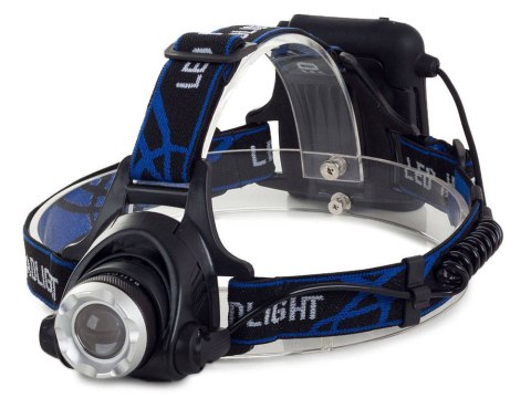 Bailong headlamp zoom led cree xm-l t6 3xaa