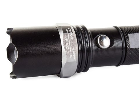Bailong latarka taktyczna dioda led zoom cree xp-e