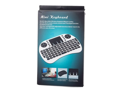 Klawiatura bezprzewodowa mini pc smart tv usb