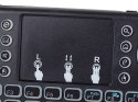 Klawiatura bezprzewodowa mini podświewtlana tv led