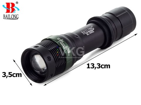 LATARKA BAILONG TAKTYCZNA ZOOM DIODA CREE XML-T6
