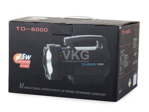 LATARKA SZPERACZ POLICYJNA DIODA LED CREE XM-L T6 TD-6000