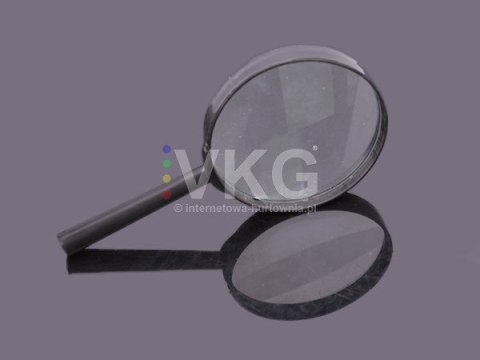 LUPA KLASYCZNA SZKŁO POWIĘKSZAJĄCE 80mm