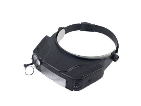 Lupa LED 11x okulary precyzyjne nagłowna na głowę