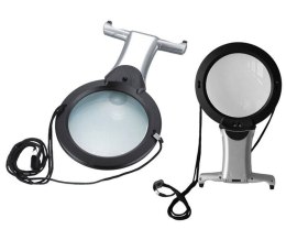 Lupa do czytania na szyję wolne ręce 2 led 2x 6x