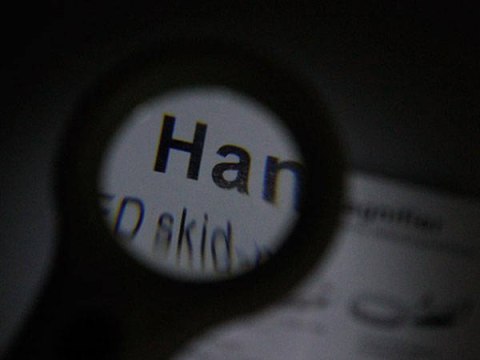 Lupa do czytania szkło powiększające 4x 8 led uv