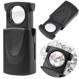 Lupa kieszonkowa jubilerska rozsuwana led 30x 21mm