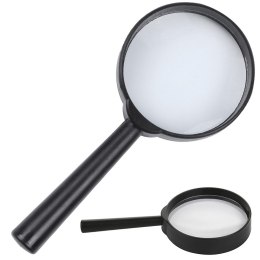 Lupa klasyczna szkło powiększające 90mm duża