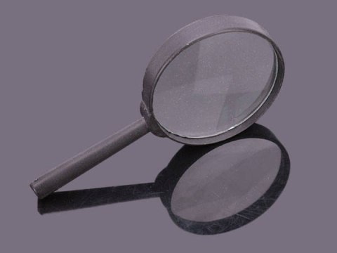Lupa klasyczna szkło powiększające 90mm duża