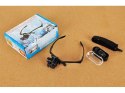 Lupa okulary zegarmistrzowska mocna 2 led 20x 16mm