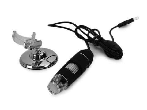 Mikroskop cyfrowy usb 8 led smd 1000x lupa zoom