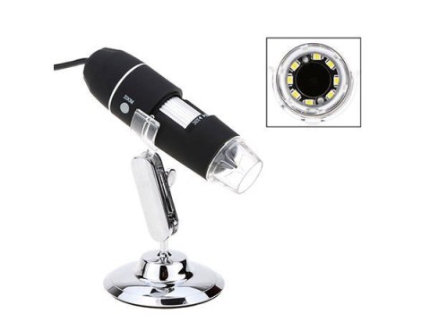 Mikroskop cyfrowy usb 8 led smd 1000x lupa zoom