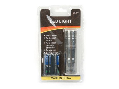 Mini latarka 9 led latarki 15-9 diodowa brelok
