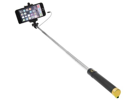 Uchwyt do monopod kijek z kablem solidny
