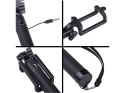 Uchwyt do monopod kijek z kablem solidny