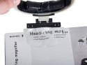 LUPA NAGŁOWNA OKULARY PRECYZYJNE 3,5x WYMIENNE LED