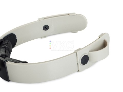 LUPA NAGŁOWNA OKULARY PRECYZYJNE 3,5x WYMIENNE LED