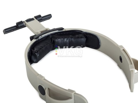 LUPA NAGŁOWNA OKULARY PRECYZYJNE 3,5x WYMIENNE