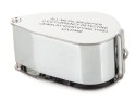 Lupa kieszonkowa składana 2 led uv metalowa 40x