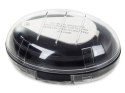 Lupa kieszonkowa składana 2 led uv metalowa 40x