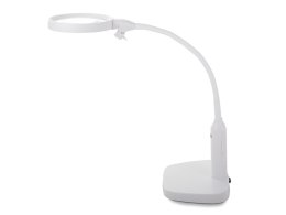 Lupa kosmetyczna biurkowa 6 led do czytania uchwyt