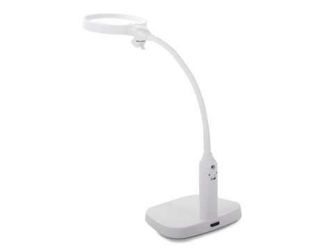 Lupa kosmetyczna biurkowa 6 led do czytania uchwyt