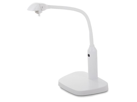 Lupa kosmetyczna biurkowa 6 led do czytania uchwyt