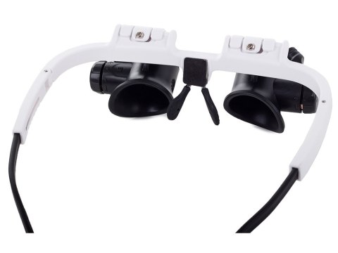 Lupa okulary zegarmistrzowskie naprawa 8x 23x led