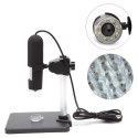 Mikroskop cyfrowy usb 8 led smd 800x lupa zoom
