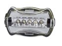 OŚWIETLENIE ROWEROWE 5 LED LAMPKA ROWER BIAŁE TYŁ