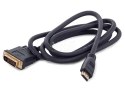 KABEL HDMI-DVI PRZEWÓD GOLD FULL HD 1,5m 1080p