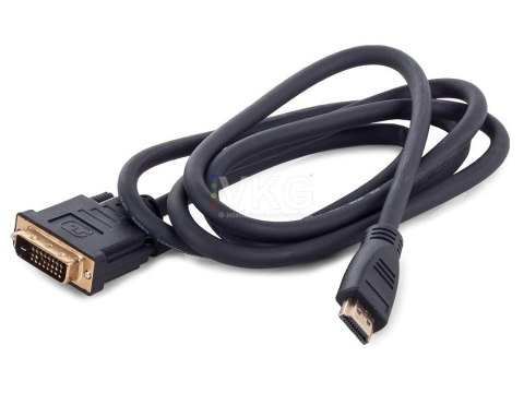 KABEL HDMI-DVI PRZEWÓD GOLD FULL HD 1,5m 1080p