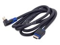 KABEL HDMI - HDMI 1,5m WTYK KĄTOWY 90 FULL HD GOLD