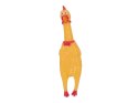 Zabawka dla psa piszcząca gryzak kurczak guma 31cm