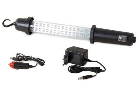 Lampa led warsztatowa 60 led 2 zasilacze 12v 230v