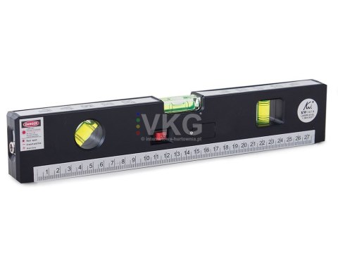 POZIOMICA LASEROWA MIARA PODŚWIETLENIE LED 31 CM
