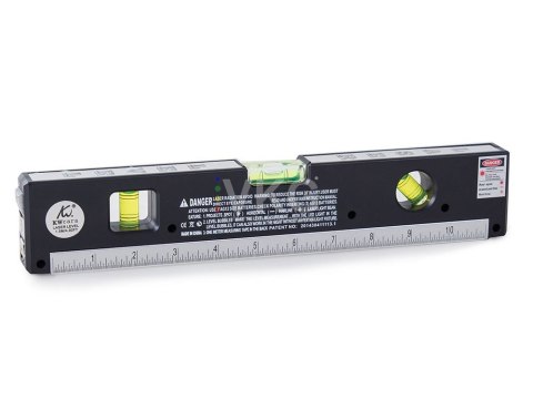 POZIOMICA LASEROWA MIARA PODŚWIETLENIE LED 31 CM