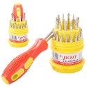 Wkrętaki precyzyjne torx 31 szt magnet. śrubokręty
