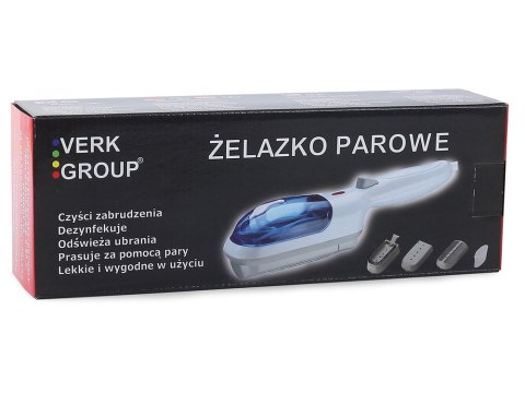 Żelazko parowe turystyczne parownica do ubrań 800W