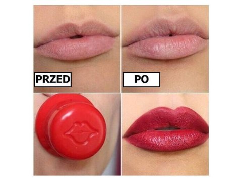 Bezinwazyjne powiększanie ust fuller lips selfie