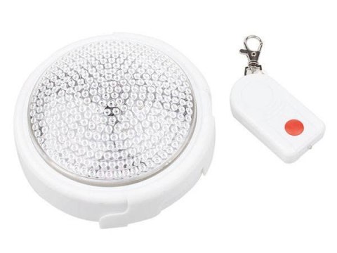 Lampka dotykowa 5 led z pilotem lampa baterie